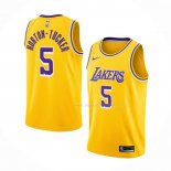 Maillot Los Angeles Lakers Talen Horton-tucker NO 5 Icon 2020-21 Jaune