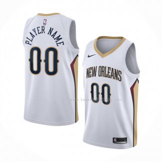 Maillot New Orleans Pelicans Personnalise Association Blanc