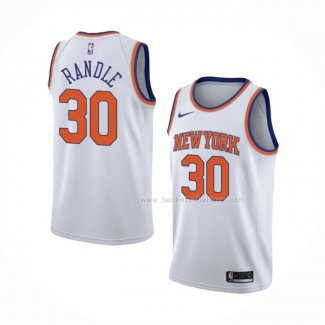 Maillot New York Knicks Julius Randle NO 30 Association Blanc