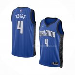 Maillot Orlando Magic Jalen Suggs NO 4 Statement 2022-23 Bleu