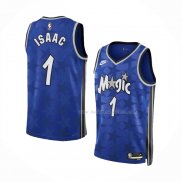 Maillot Orlando Magic Jonathan Isaac NO 1 Classic 2023-24 Bleu