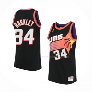 Maillot Phoenix Suns Charles Barkley NO 34 Mitchell & Ness 1992-93 Noir