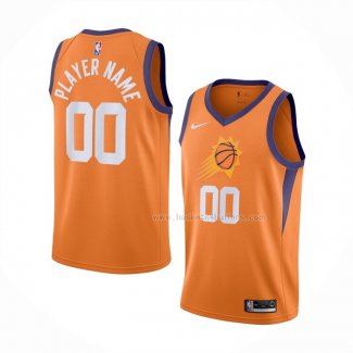 Maillot Phoenix Suns Personnalise Statement 2019-20 Orange