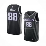 Maillot Sacramento Kings Neemias Queta NO 88 Statement 2020-21 Noir