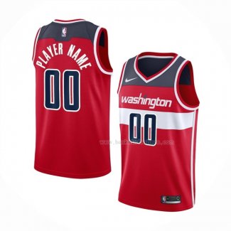 Maillot Washington Wizards Personnalise Icon 2020-21 Rouge