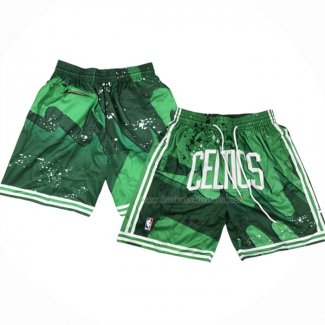 Short Boston Celtics Just Don Vert2