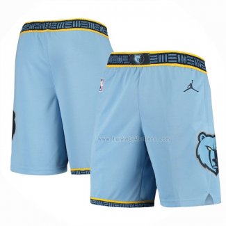 Short Memphis Grizzlies Association 2020-21 Bleu