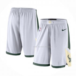 Short Milwaukee Bucks 2019 Blanc