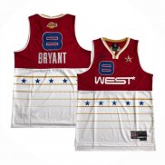 Maillot All Star 2006 Kobe Bryant NO 8 Rouge Blanc