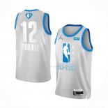 Maillot All Star 2022 Memphis Grizzlies Ja Morant NO 12 Gris