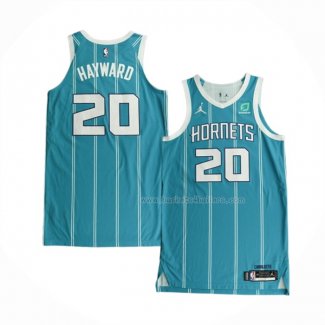 Maillot Charlotte Hornets Gordon Hayward NO 20 Icon Authentique 2020-21 Vert