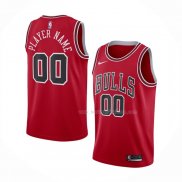 Maillot Chicago Bulls Personnalise Icon Rouge