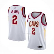 Maillot Cleveland Cavaliers Kyrie Irving NO 2 Association 2017-18 Blanc