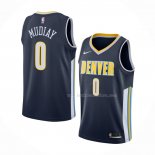 Maillot Denver Nuggets Emmanuel Mudiay NO 0 Icon Bleu