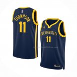 Maillot Golden State Warriors Klay Thompson NO 11 Statement 2022-23 Noir