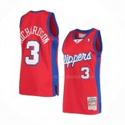 Maillot Los Angeles Clippers Quentin Richardson NO 3 Mitchell & Ness 2000-01 Rouge