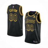 Maillot Los Angeles Lakers Personnalise Mamba 2021-22 Noir