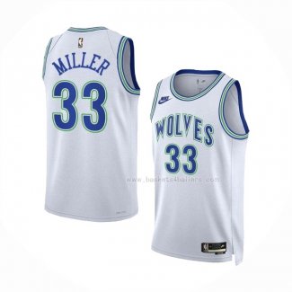 Maillot Minnesota Timberwolves Leonard Miller NO 33 Classic 2023-24 Blanc