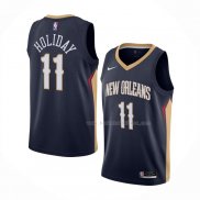 Maillot New Orleans Pelicans Jrue Holiday NO 11 Icon 2020-21 Bleu