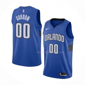 Maillot Orlando Magic Aaron Gordon NO 00 Statement Bleu