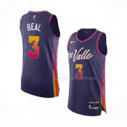 Maillot Phoenix Suns Bradley Beal NO 3 Ville Authentique 2023-24 Volet