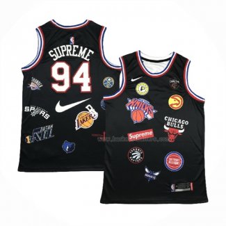 Maillot Supreme x Nike Noir