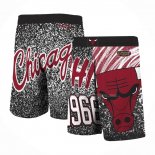 Short Chicago Bulls Mitchell & Ness 1966 Noir