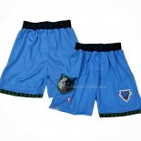 Short Minnesota Timberwolves Retro Bleu