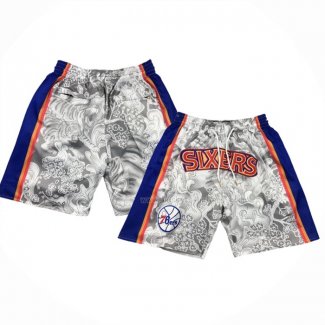 Short Philadelphia 76ers Special Year of The Tiger Blanc