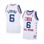 Maillot All Star 1985 Julius Erving NO 6 Blanc