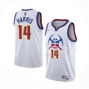 Maillot Denver Nuggets Gary Harris NO 14 Earned 2020-21 Blanc