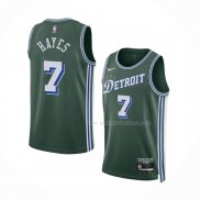 Maillot Detroit Pistons Killian Hayes NO 7 Ville 2022-23 Vert