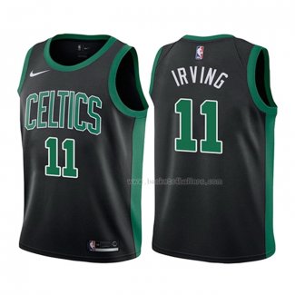 Maillot Enfant Boston Celtics Kyrie Irving NO 11 2017-18 Noir