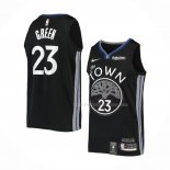 Maillot Golden State Warriors Draymond Green NO 23 Ville 2019-20 Noir