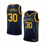 Maillot Golden State Warriors Stephen Curry NO 30 Statement 2022-23 Bleu