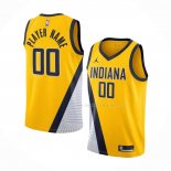 Maillot Indiana Pacers Personnalise Statement Jaune