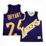 Maillot Los Angeles Lakers Kobe Bryant NO 24 Mitchell & Ness Big Face Volet