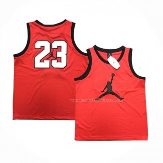 Maillot Michael Jordan NO 23 Rouge Blanc