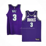 Maillot Milwaukee Bucks George Hill NO 3 Classic 2022-23 Volet