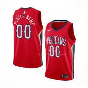 Maillot New Orleans Pelicans Personnalise Statement Rouge