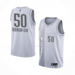 Maillot Oklahoma City Thunder Jeremiah Robinson-earl NO 50 Ville 2021-22 Blanc