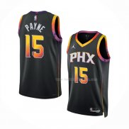 Maillot Phoenix Suns Cameron Payne NO 15 Statement 2022-23 Noir