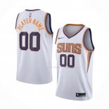 Maillot Phoenix Suns Personnalise Association 2020-21 Blanc