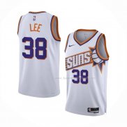 Maillot Phoenix Suns Saben Lee NO 38 Association 2023-24 Blanc