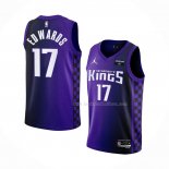 Maillot Sacramento Kings Kessler Edwards NO 17 Statement 2023-24 Volet