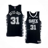 Maillot San Antonio Spurs Keita Bates-Diop NO 31 Statement 2022-23 Noir