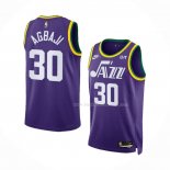 Maillot Utah Jazz Ochai Agbaji NO 30 Classic 2023-24 Volet