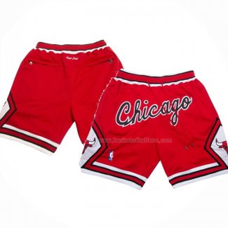 Short Chicago Bulls Just Don Rouge3