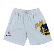 Short Golden State Warriors Big Logo Just Don Blanc