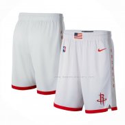 Short Houston Rockets Ville Blanc